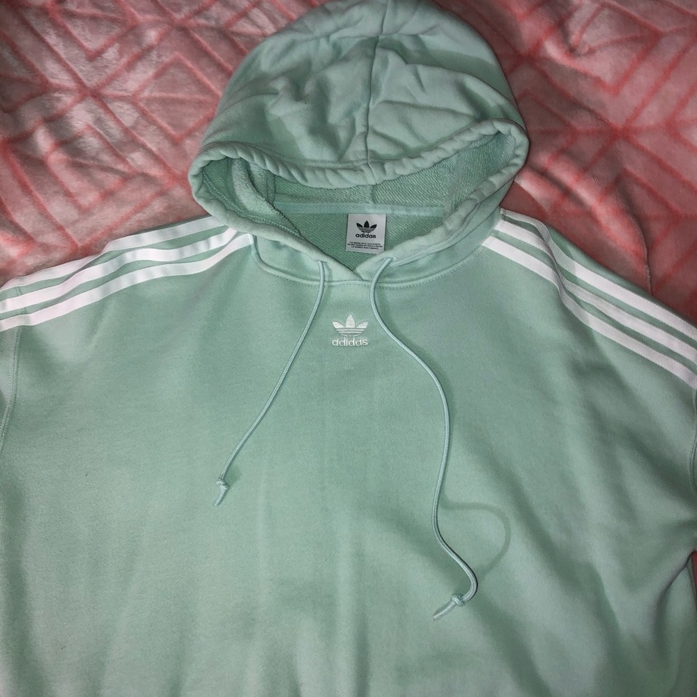Adidas crop hoodie